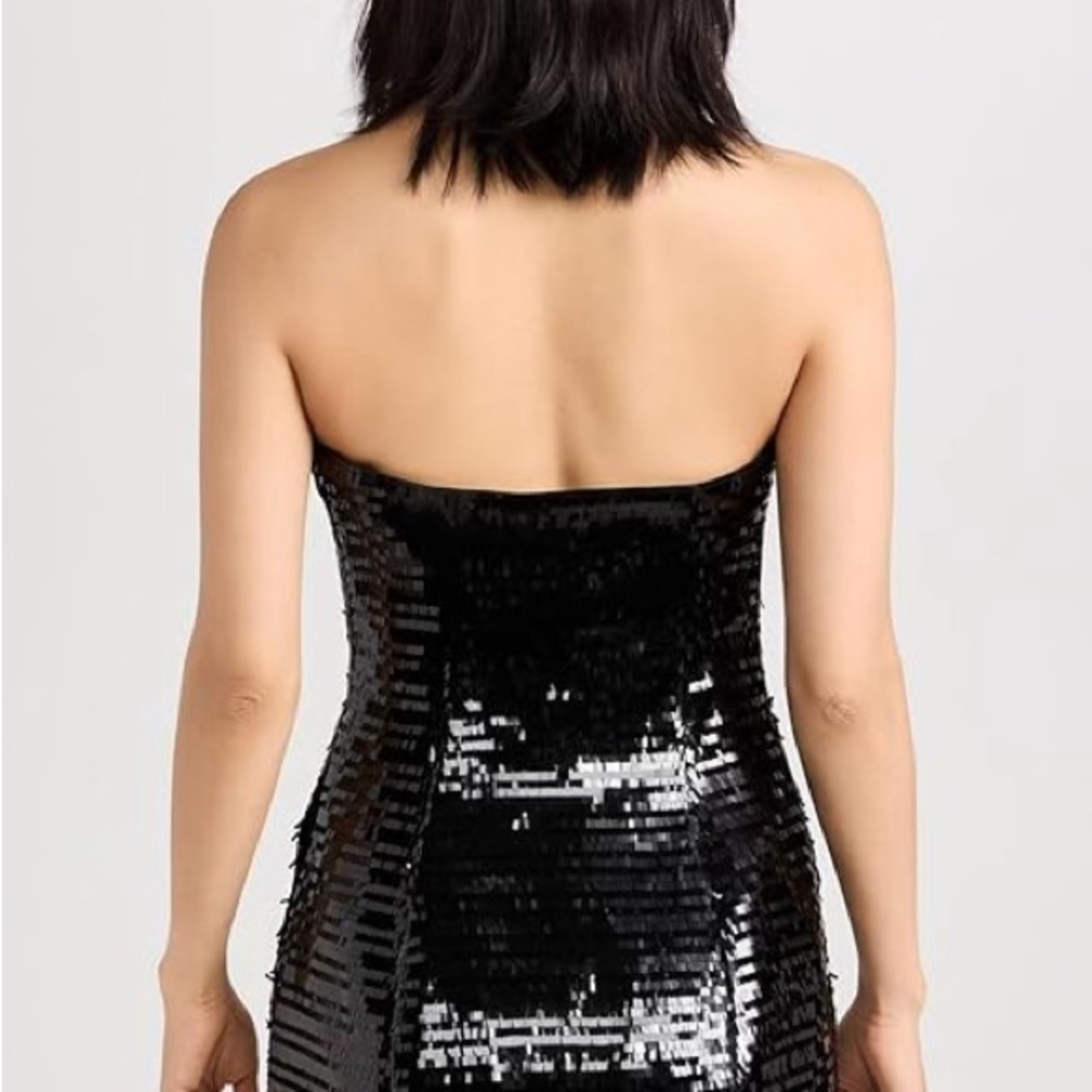 A.L.C. Black Strapless Sheath Dress for Cocktail - Picture 5 of 6